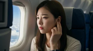 항공성 중이염 귀마개 비행 통증 예방