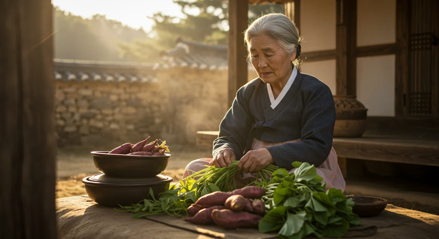 고구마줄기김치의 흥미로운 역사 이야기