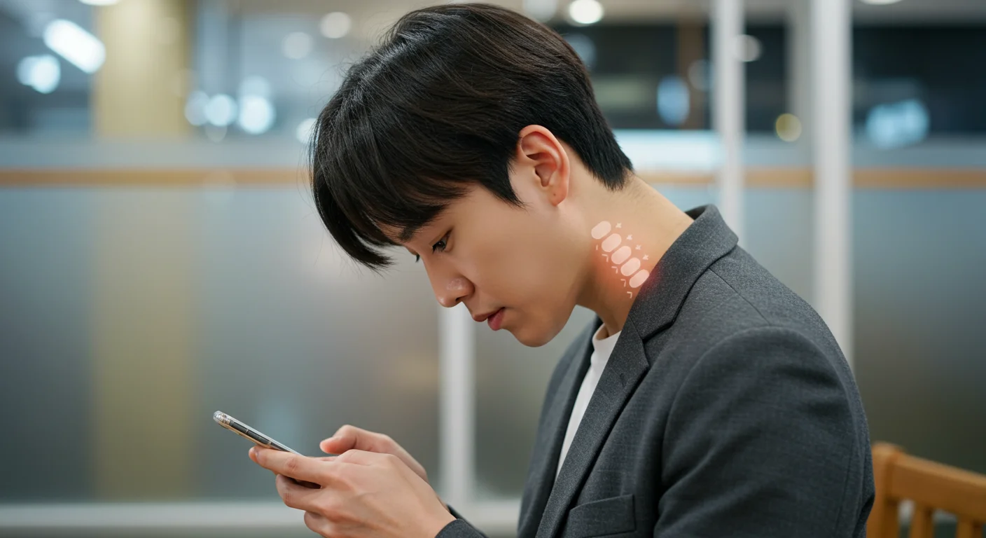 혹시 나도 일자목? 현대인의 흔한 원인과 자가 진단법