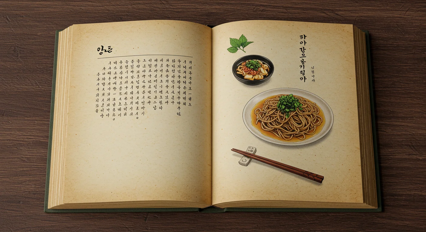 들기름 막국수, 언제부터 시작되었을까요?