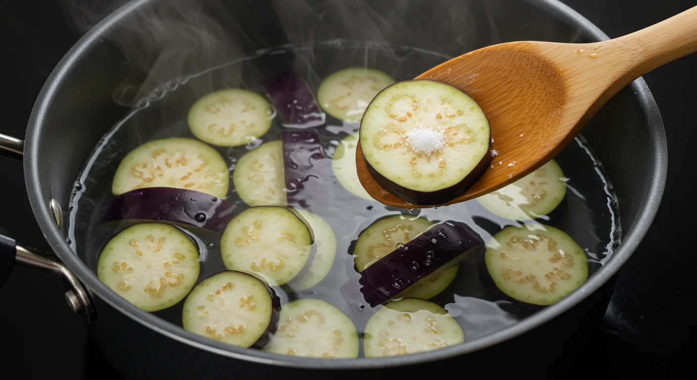 💦 가지 손질부터 데치기까지, 맛있게 준비해요!