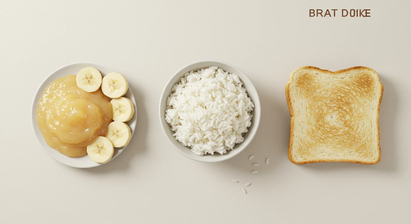 BRAT 식단과 소화가 잘 되는 기본 음식