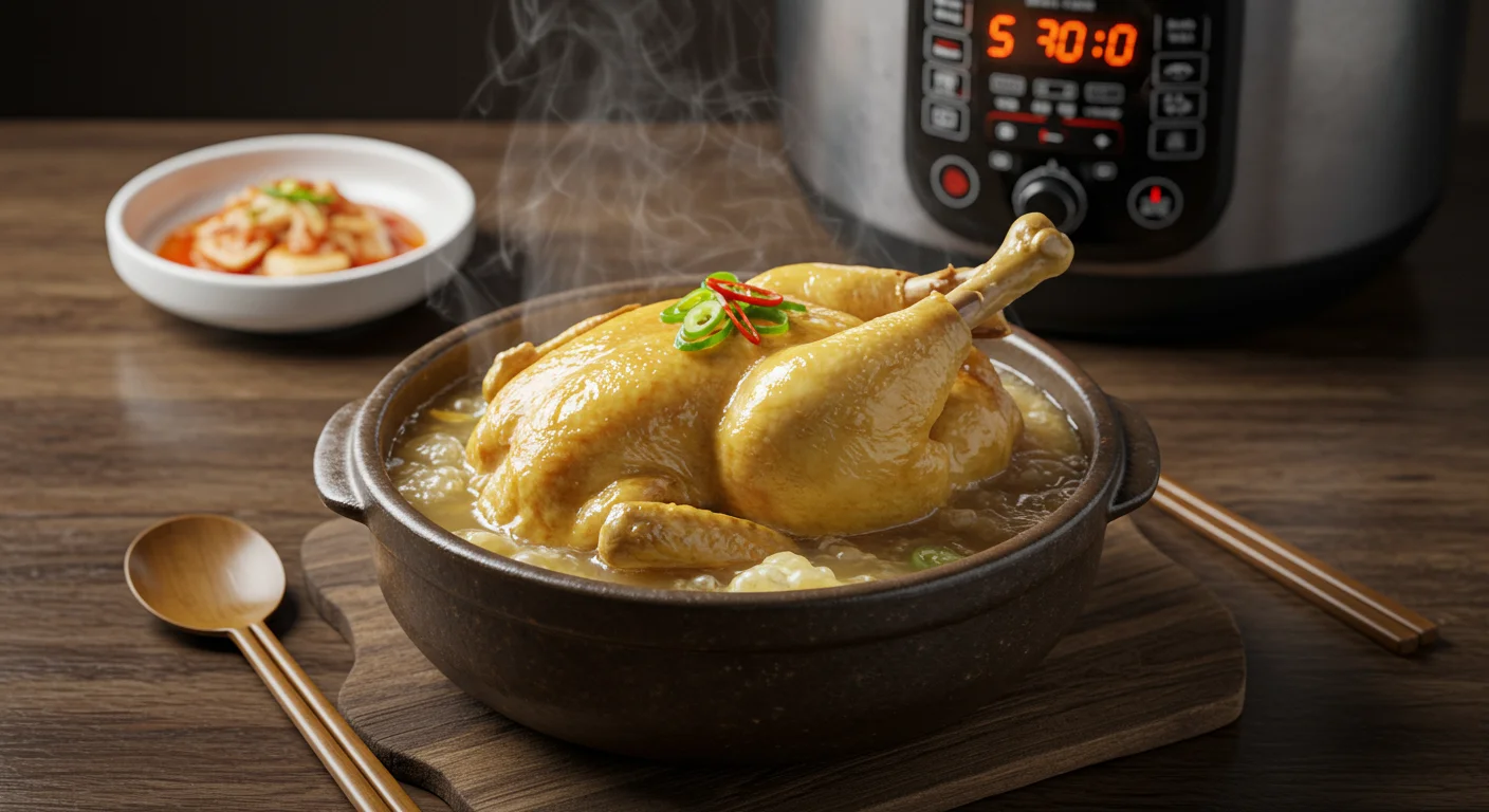 압력밥솥 삼계탕, 왜 특별할까요?