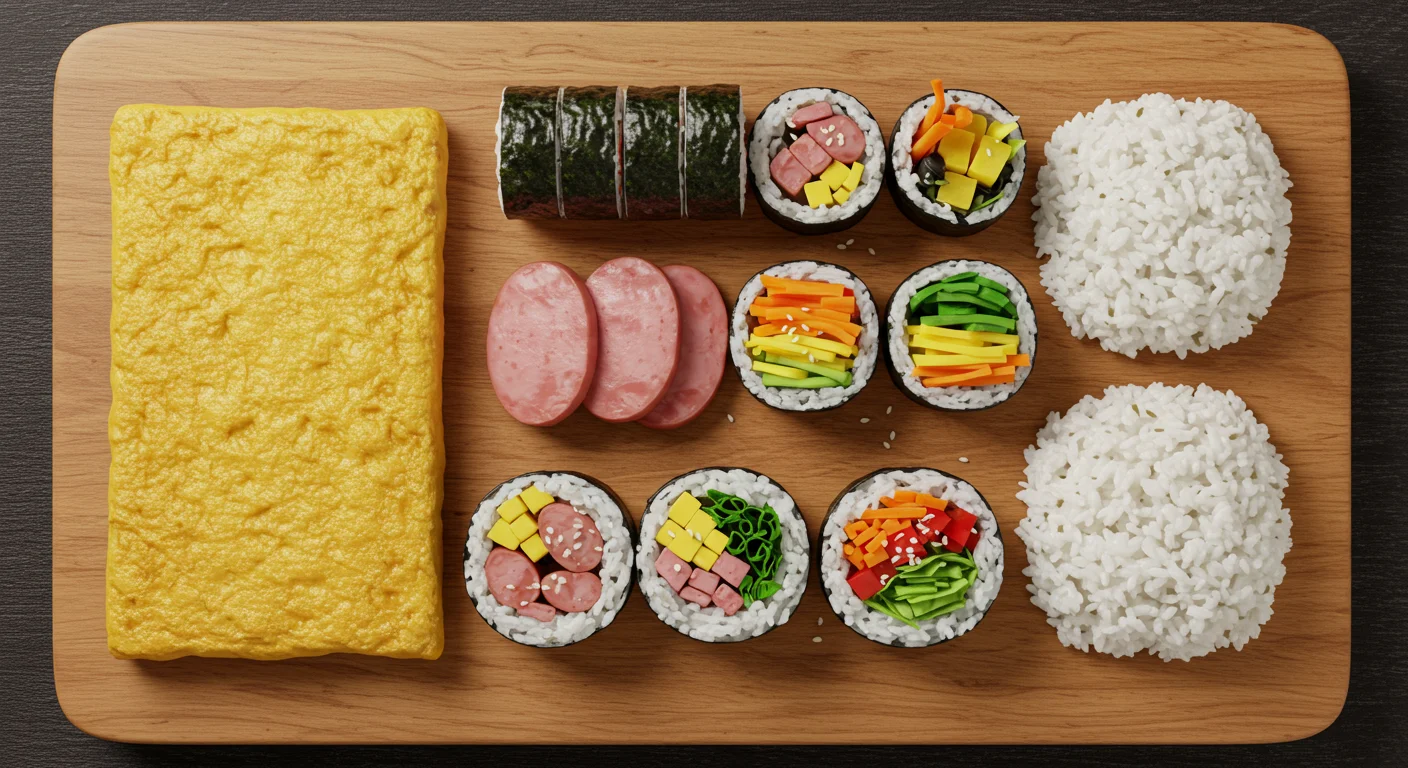 오는정김밥, 어떤 맛일까? 핵심 재료 탐구!