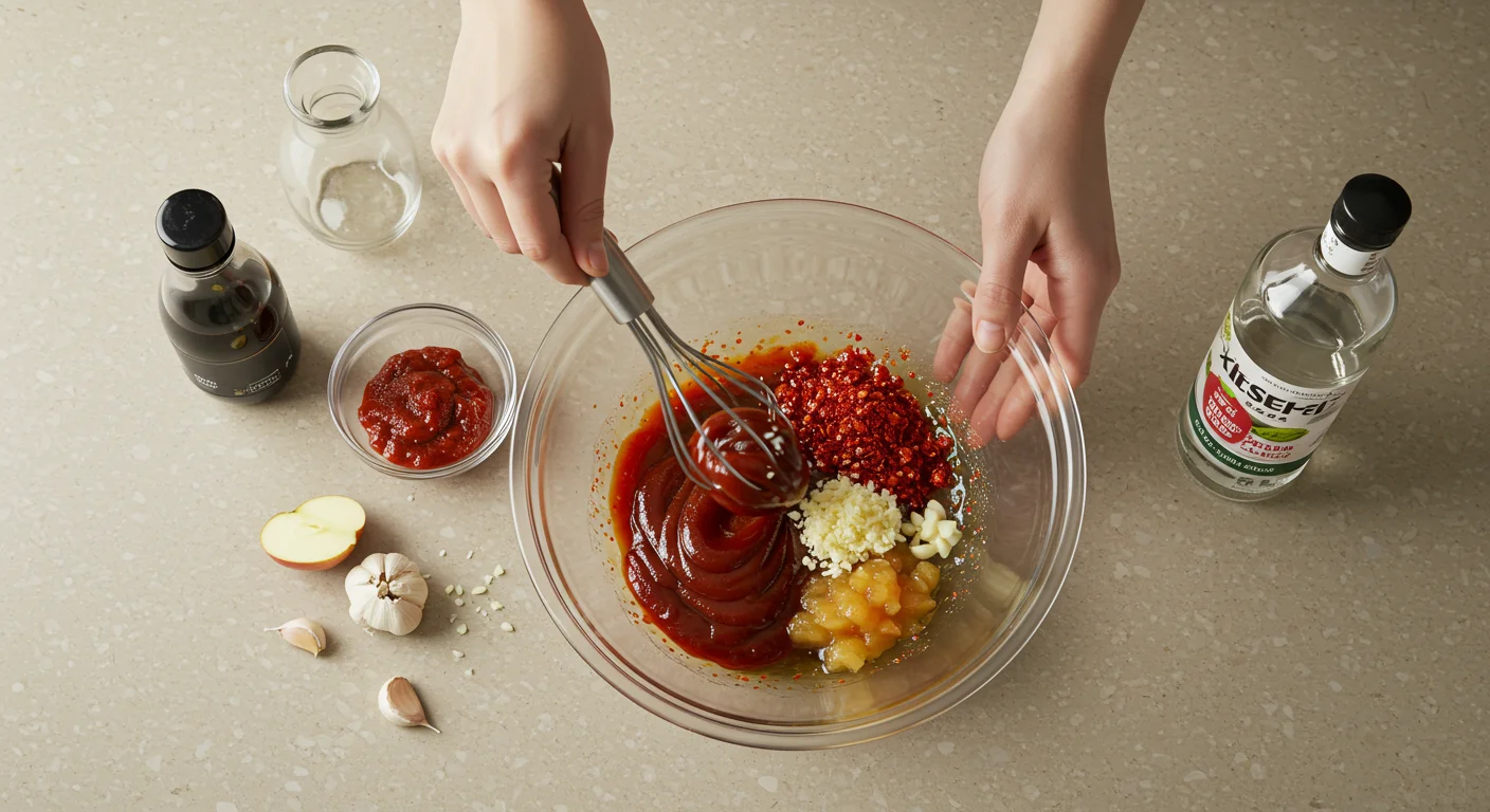 우리 집 비빔국수 양념장 황금 레시피