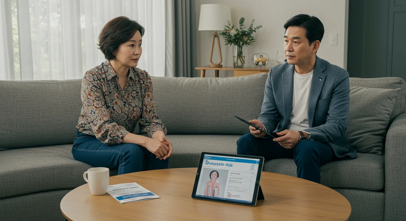 파열 위험과 앞으로의 경과는?