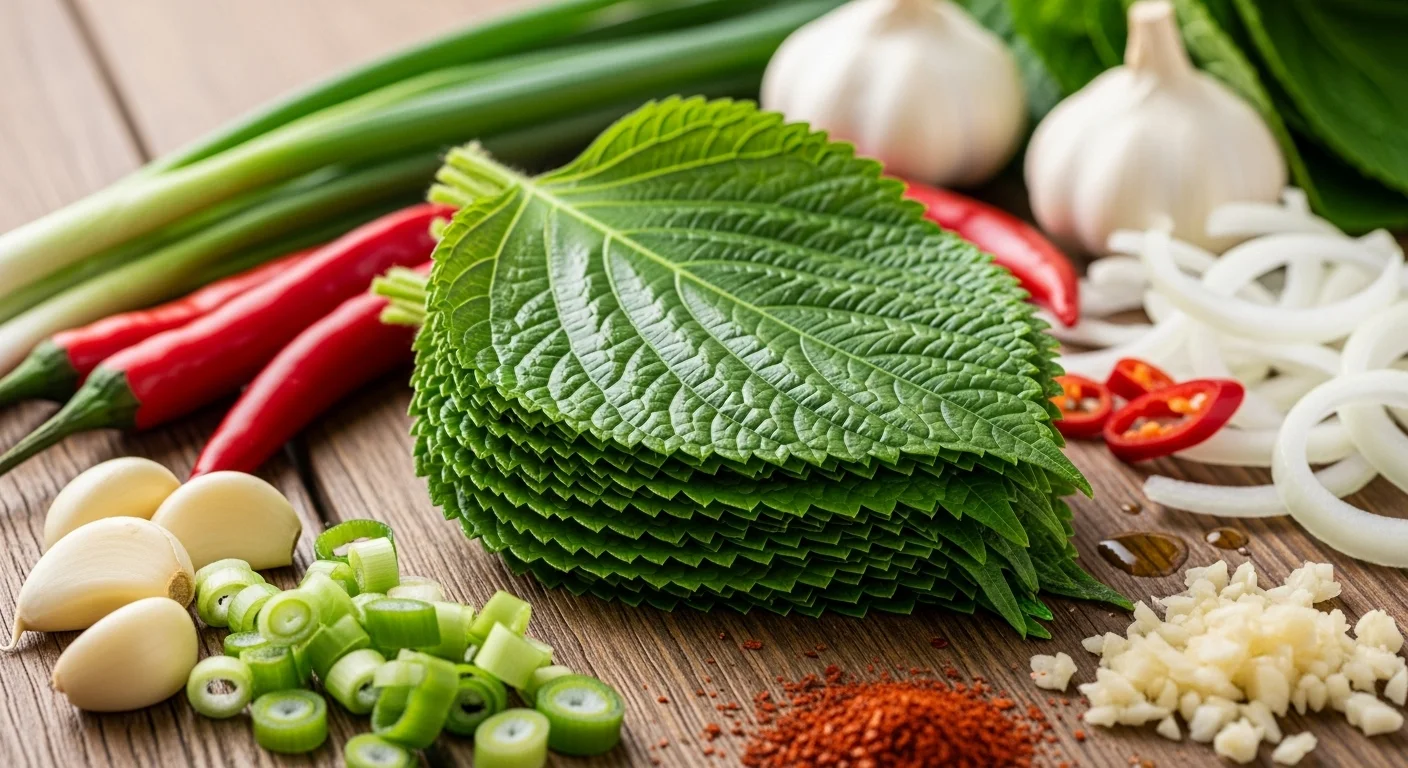 깻잎김치 재료, 함께 준비해볼까요?