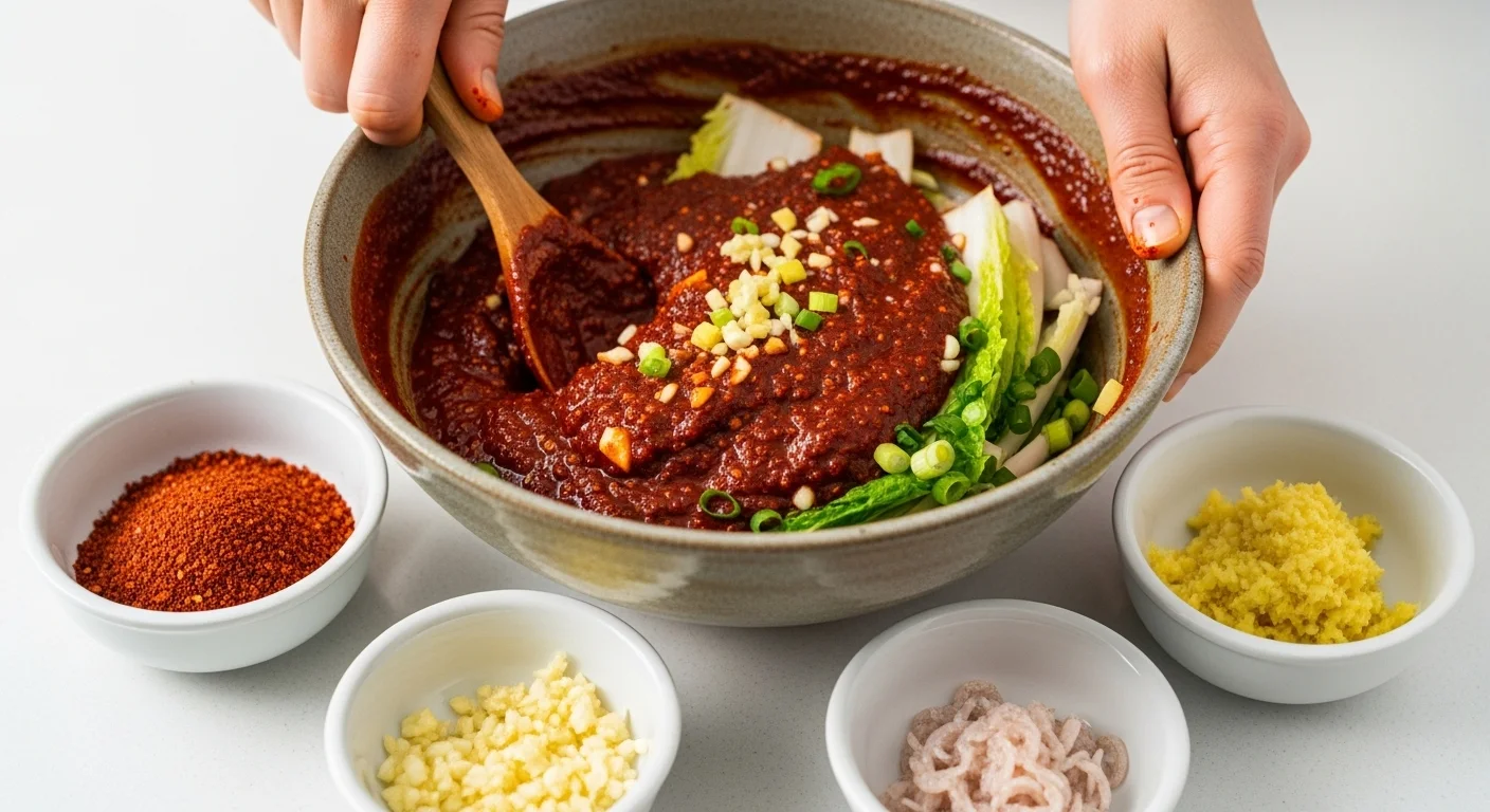 맛있는 깻잎김치 양념장 만들기!