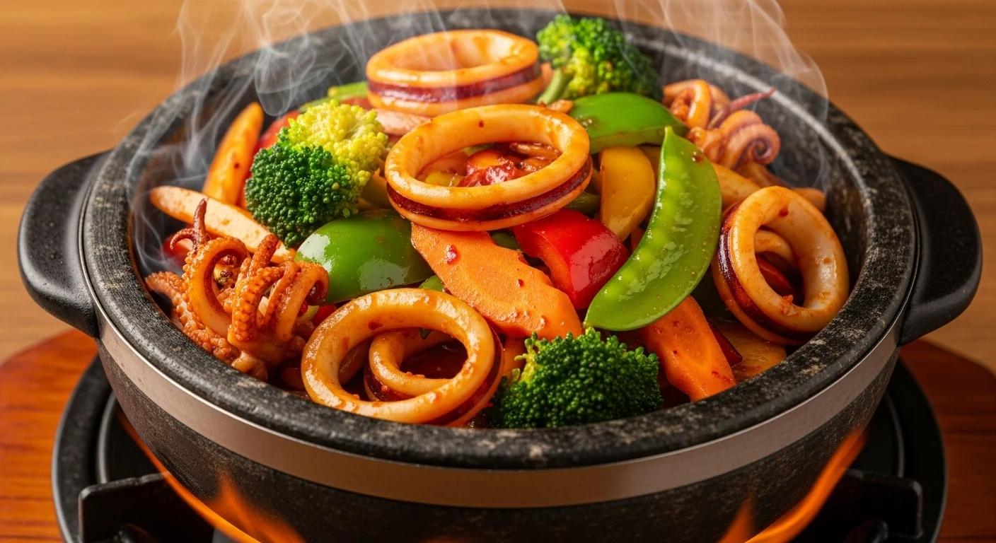 남원 오징어볶음의 특별한 맛, 그 비법은?