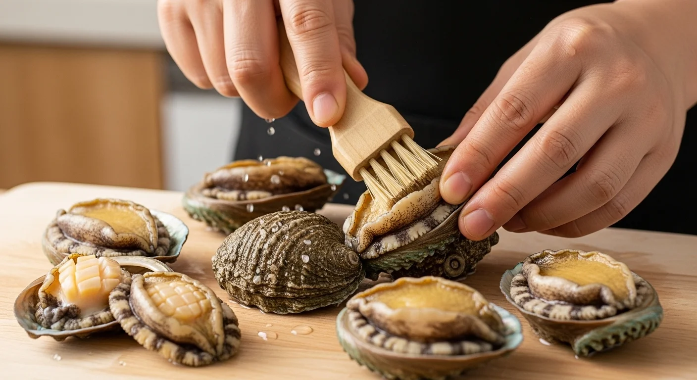 전복 선택과 손질법: 신선도, 솔질, 내장·이빨 제거까지