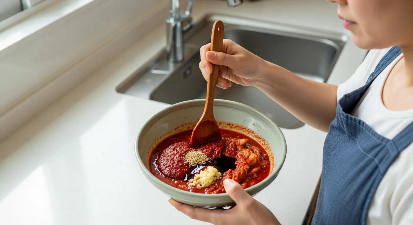 환상의 맛을 만드는 양념장 황금 비율