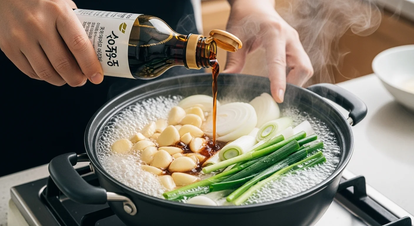 향긋한 쌍화탕 육수, 황금 비율은 어떻게 맞출까요?