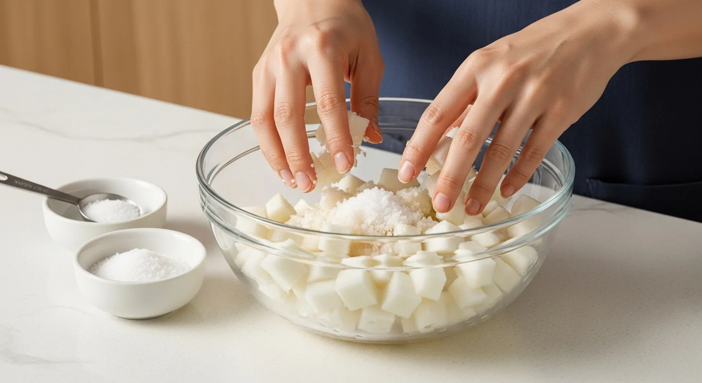 아삭한 무, 제대로 손질하고 절이는 방법