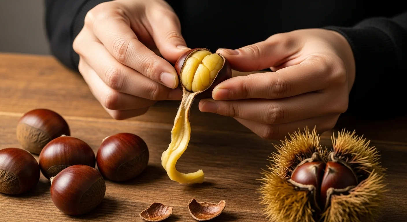 압력솥으로 밤 삶으면 좋은 점