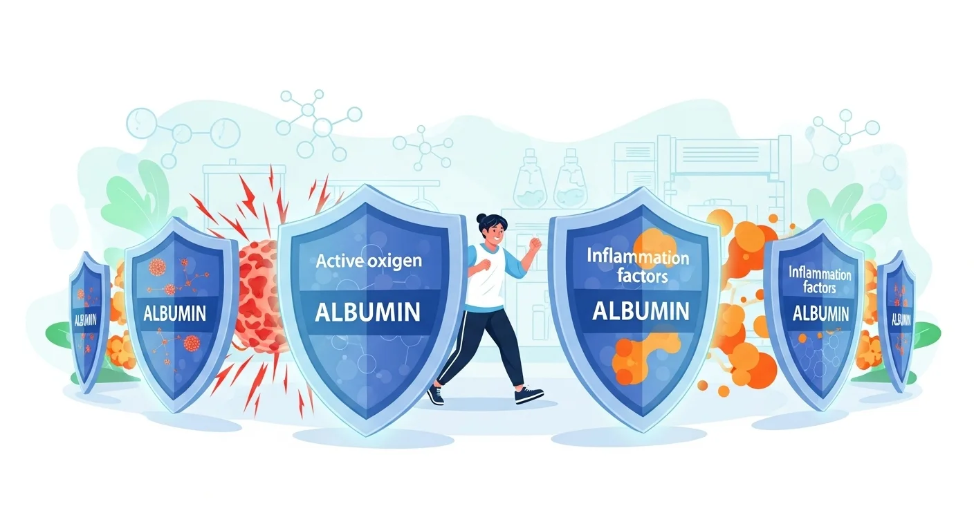 항산화·항염증으로 건강 지키는 알부민