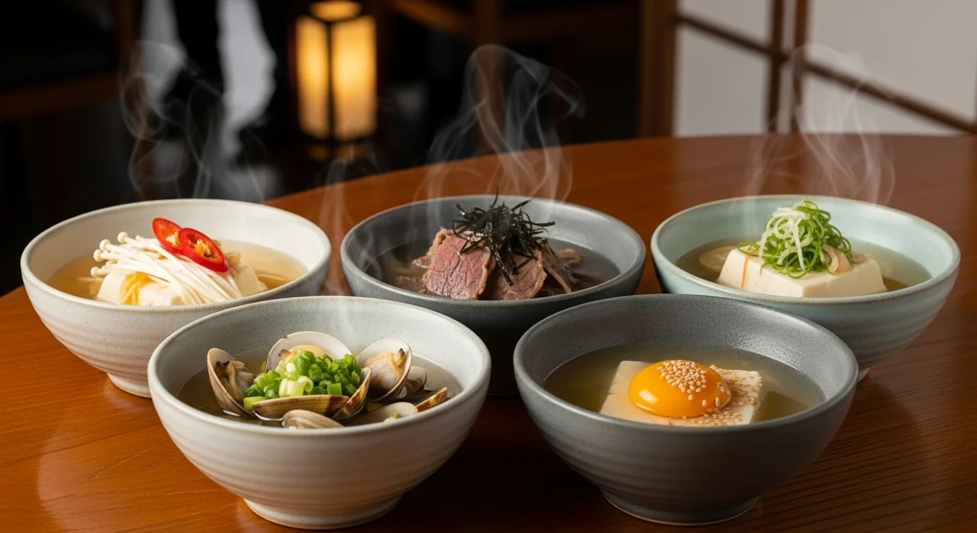 지역마다 순두부찌개 맛이 다르다고요?