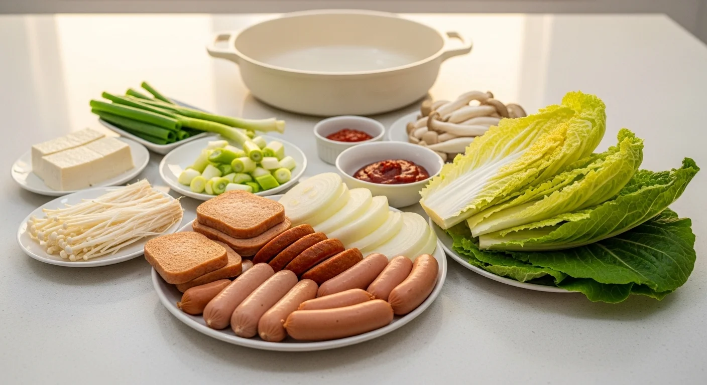 이것만은 꼭! 류수영 부대찌개 필수 재료와 분량