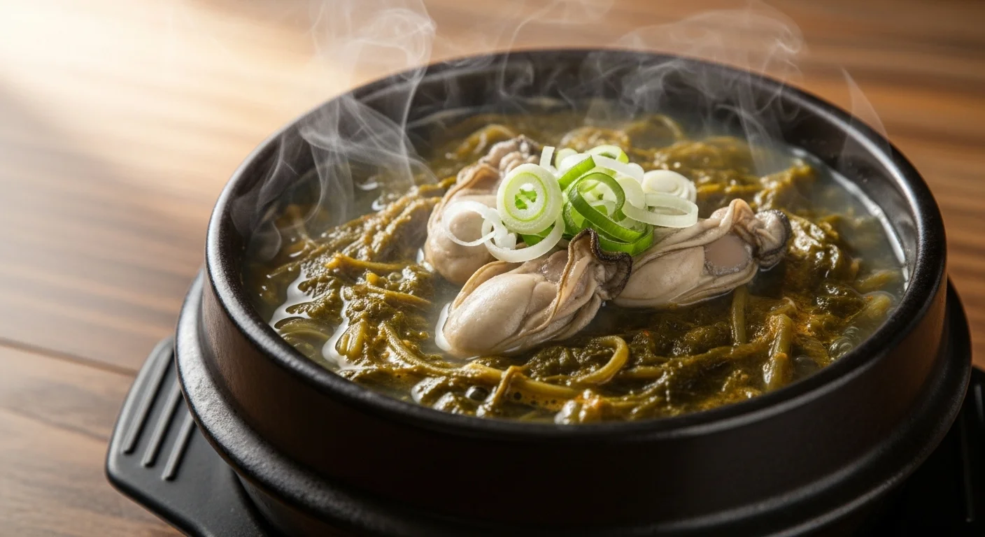 매생이와 굴, 든든한 영양의 보고