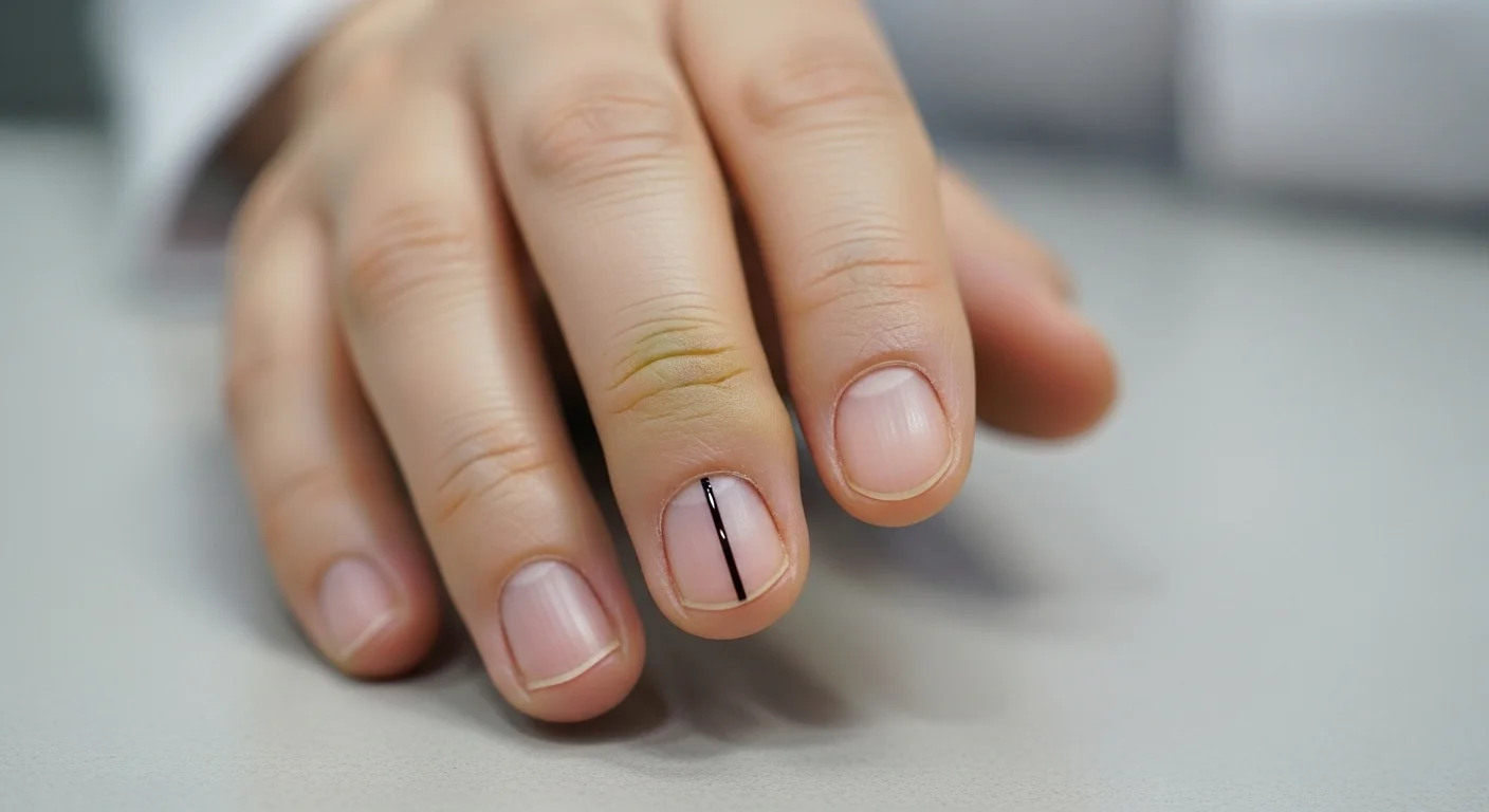 외상으로 인한 검은 세로줄 발생 원리