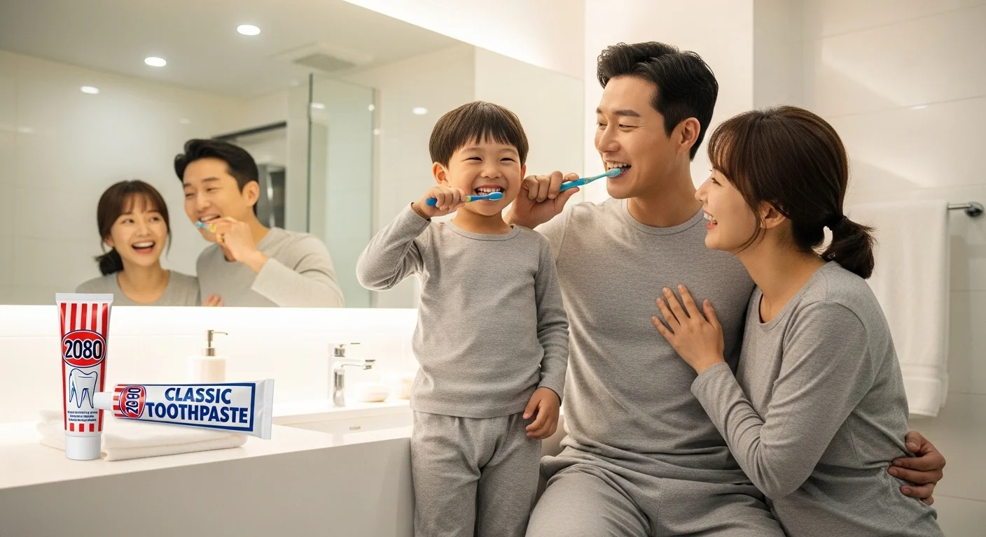 2080 치약의 역사와 '클래식'의 특별한 의미