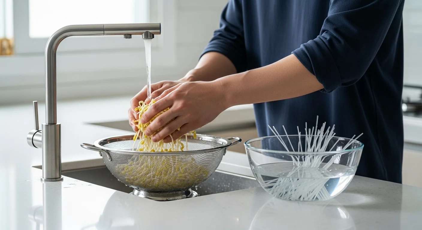 아삭함 살리는 콩나물과 당면 손질 팁