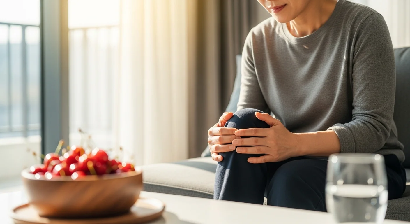 욱신거리는 관절 통증, 타트체리가 도움을 줄 수 있을까요?