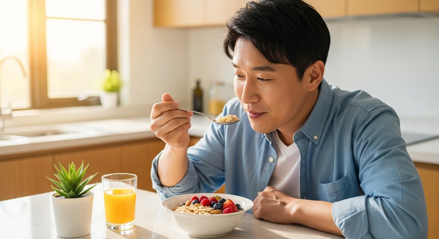 아몬드와 오트밀: 섬유질 가득, 포만감 최고!