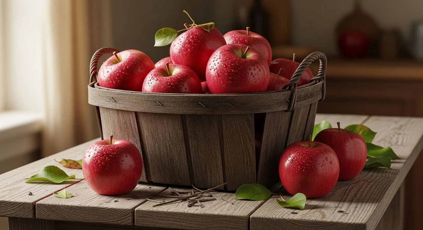 수용성 섬유질이 풍부한 사과