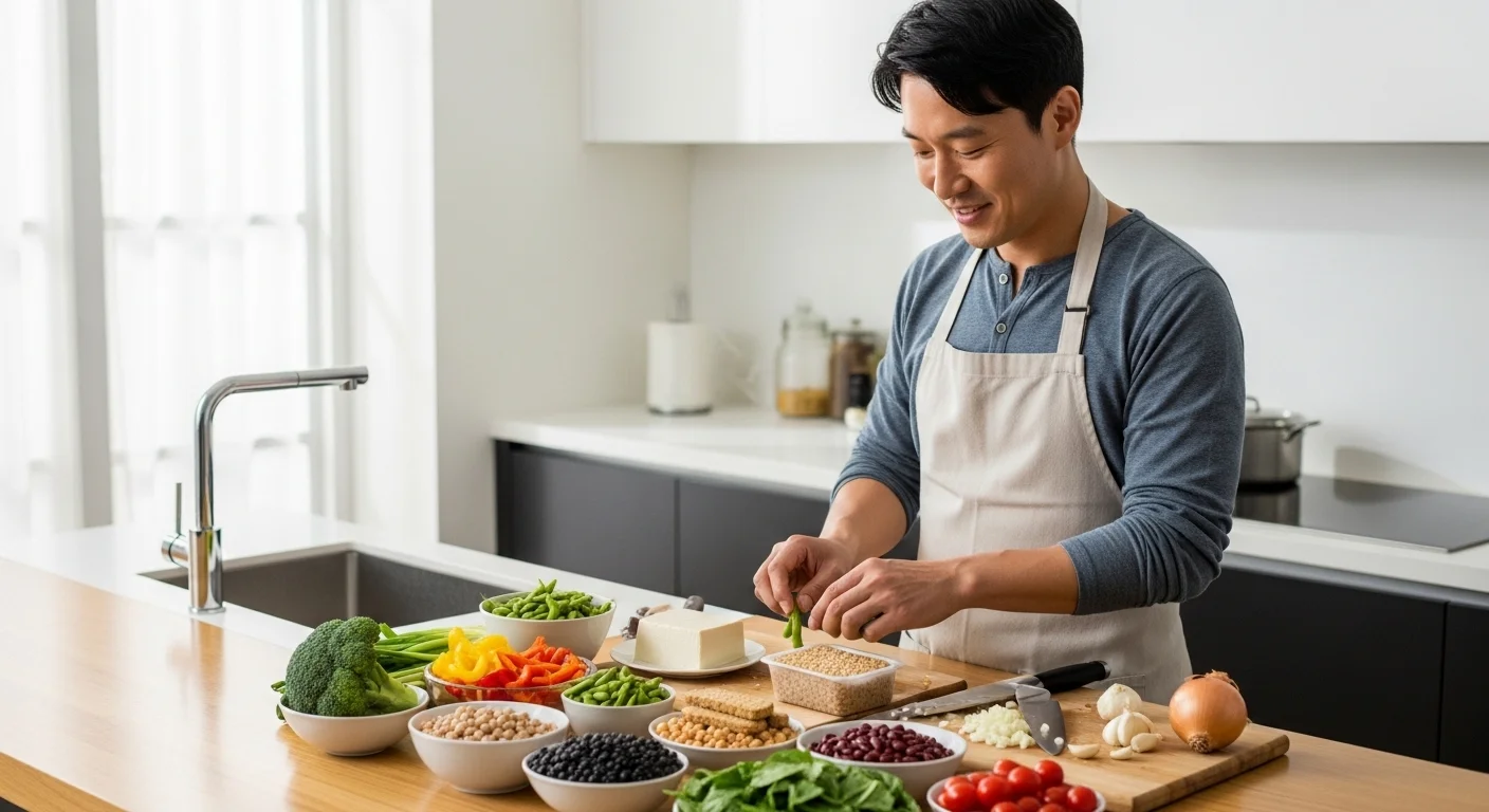 두유와 콩류, 식물성 단백질로 건강하게 콜레스테롤 관리해요!
