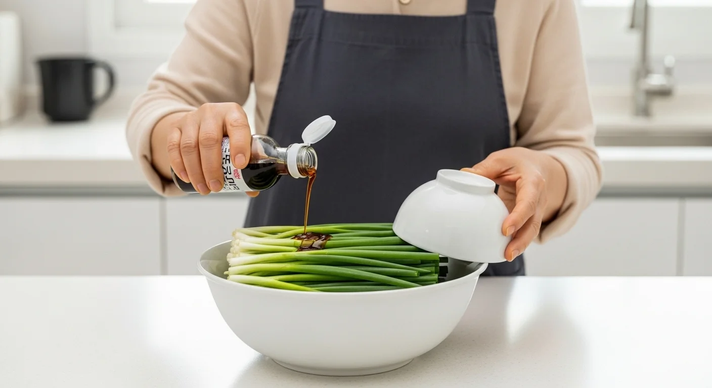 액젓으로 쪽파 절이기, 비법이 있어요!