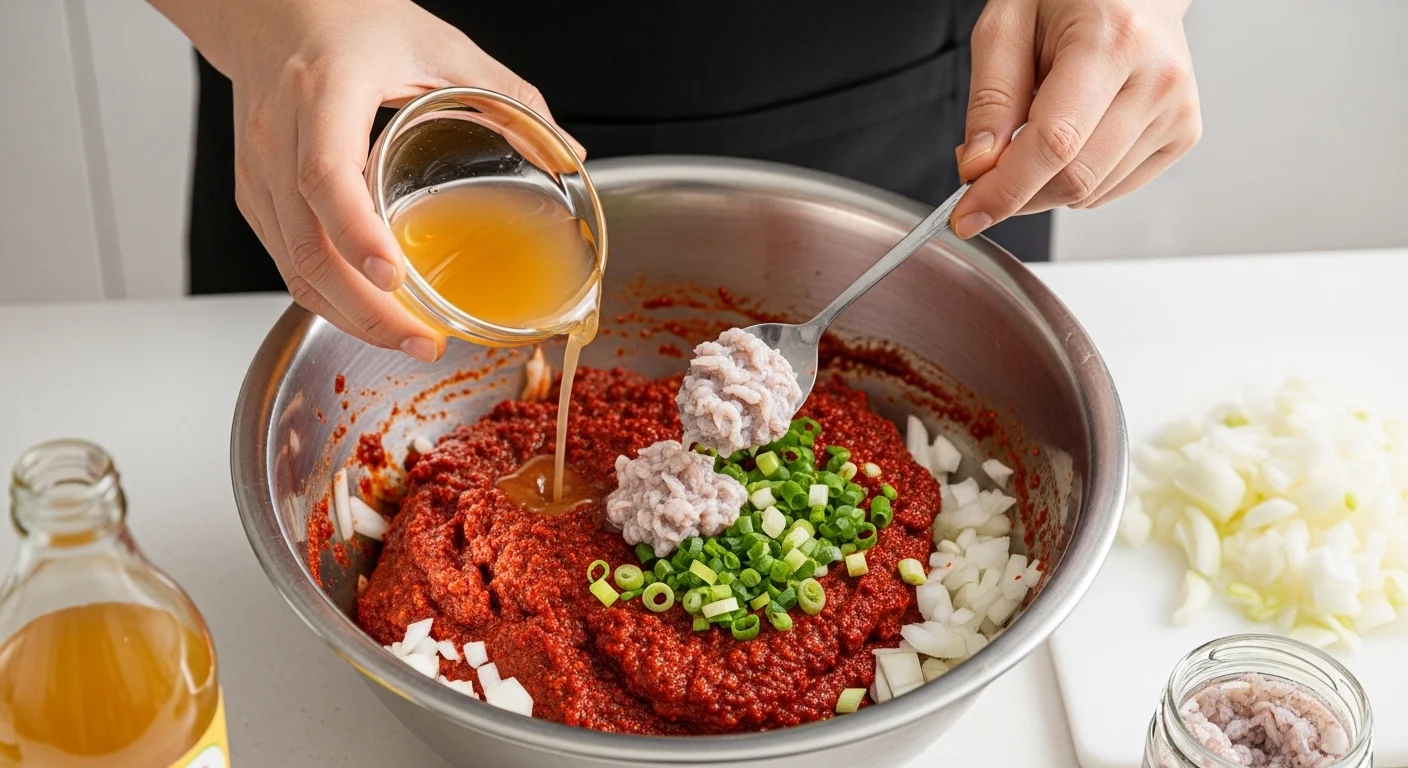 더 깊은 맛을 위한 특별 재료 추가!