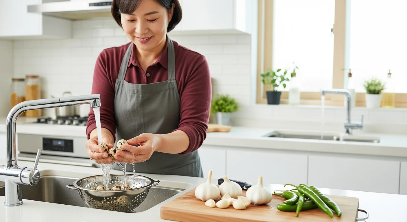 재료 준비부터 손질까지, 완벽한 시작