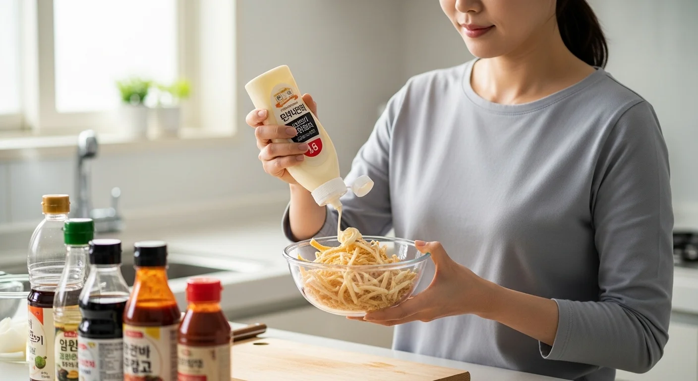 부드러운 진미채볶음을 위한 필수 재료 준비!