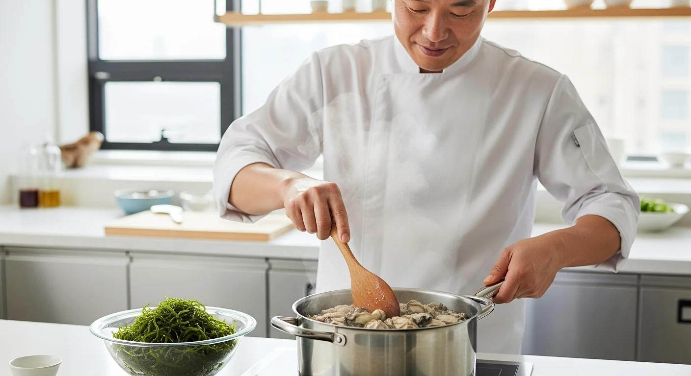 깊은 맛을 내는 육수와 볶기 과정