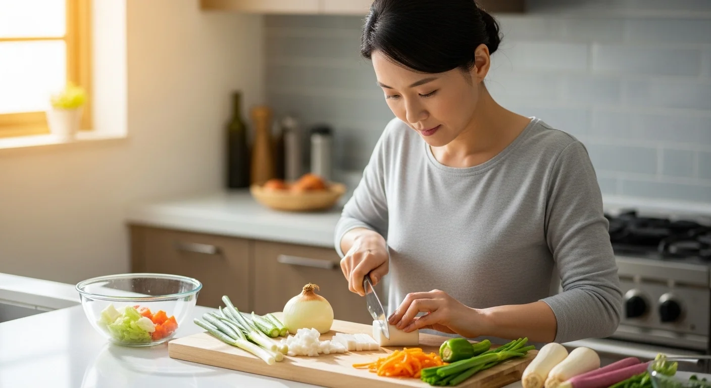 무와 야채로 국물 맛 더하기