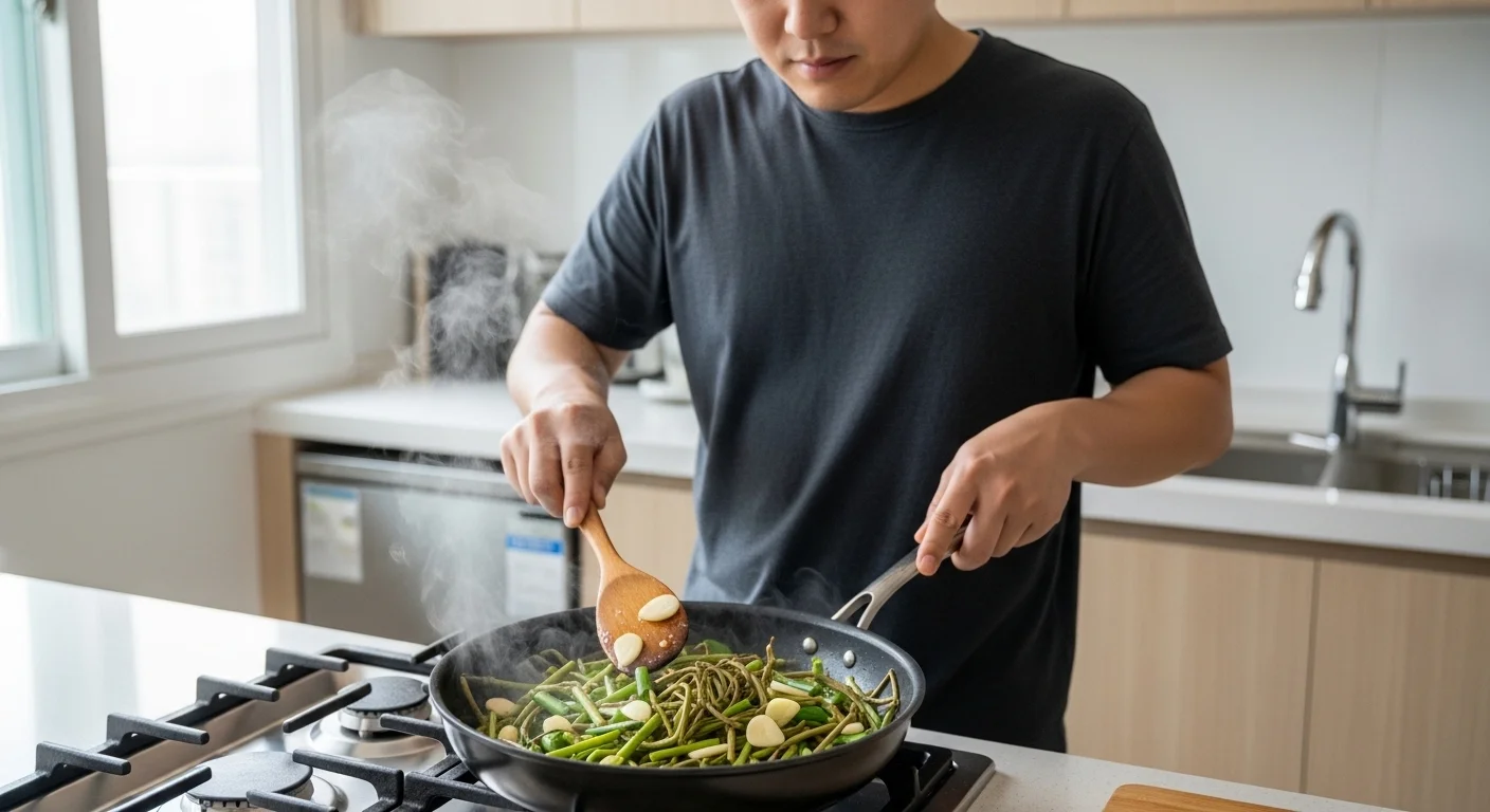 고소한 향 가득! 고사리나물 맛있게 볶는 비법
