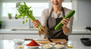 도라지오이무침 레시피 쓴맛 제거 아삭하게 만드는법