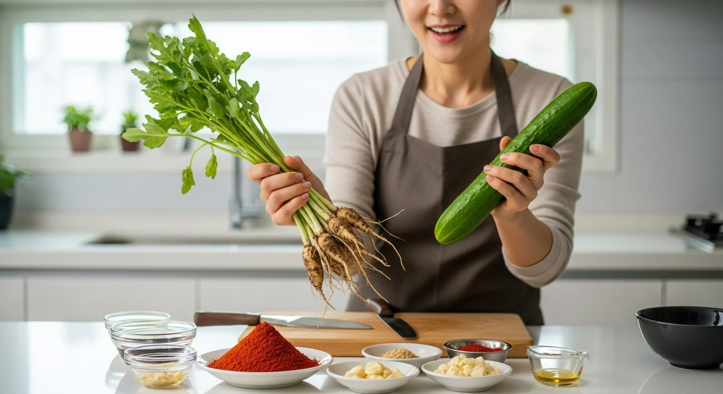 맛있는 도라지오이무침, 어떤 재료가 필요할까요?