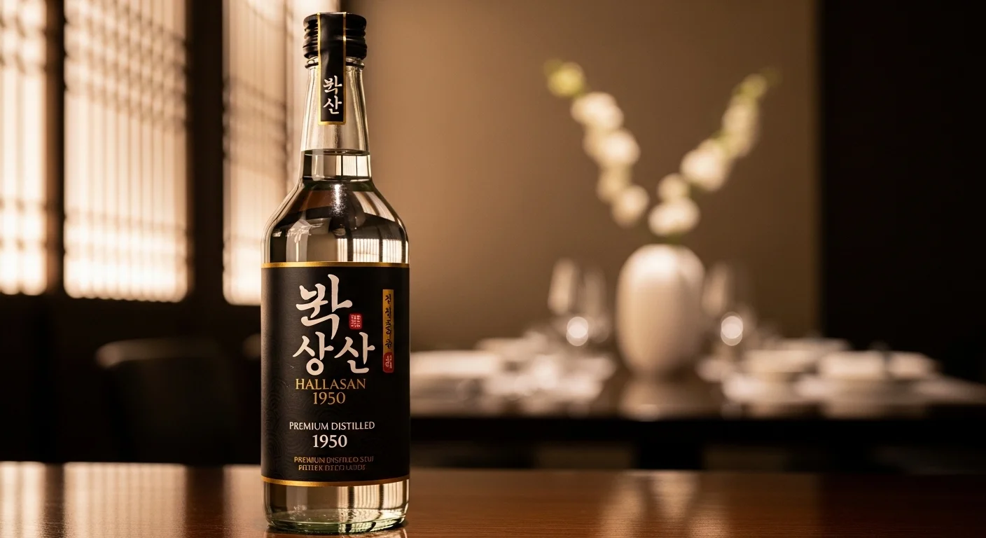 프리미엄의 정점, 한라산 1950 증류식 소주