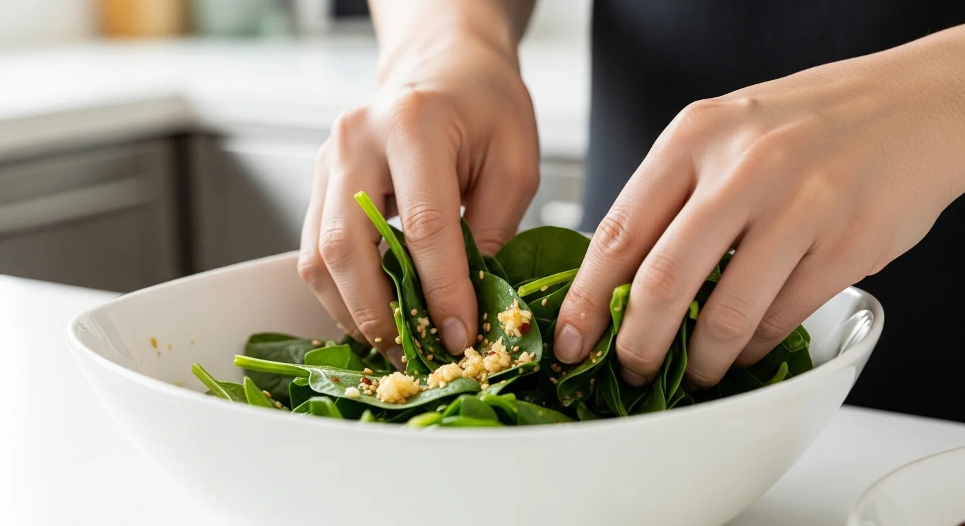 더 건강하고 특별하게 즐기는 시금치무침 팁