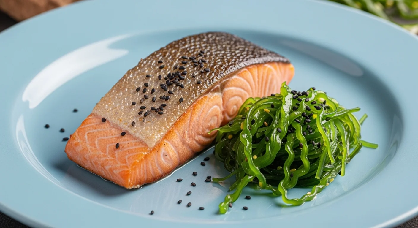 바다의 선물, 연어와 해조류로 모발을 튼튼하게!