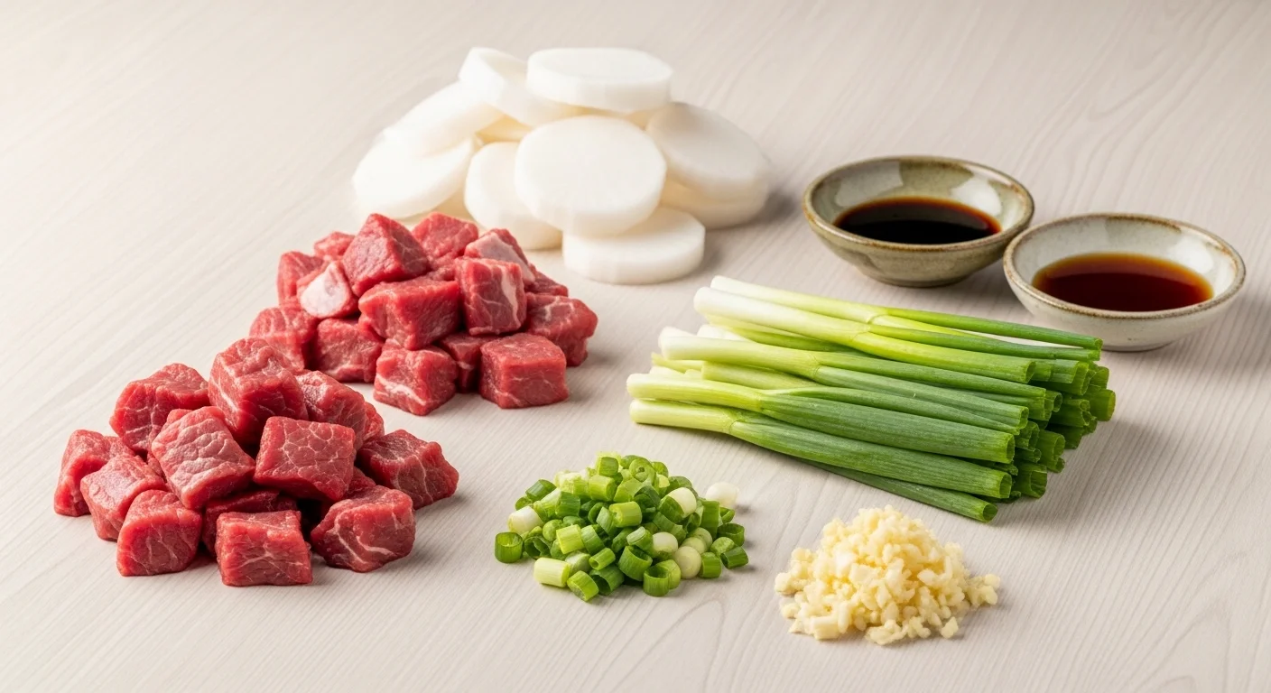 필수 재료 구성