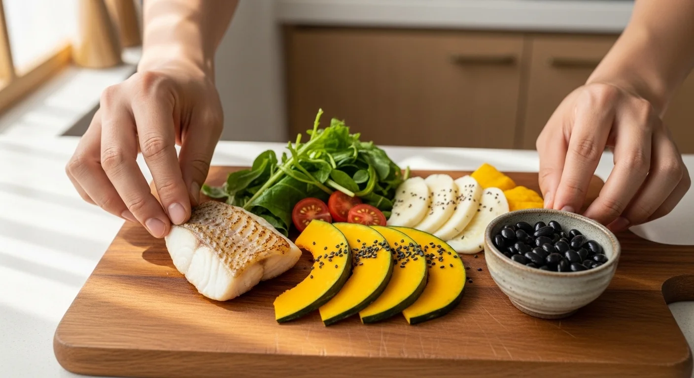 늙은 호박과 흰살생선: 영양 가득, 붓기 쏙 빼는 식재료