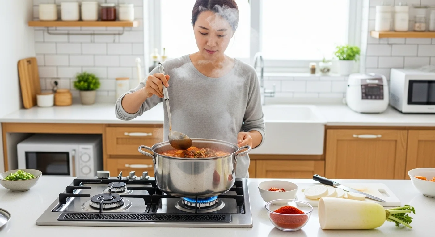 우리 집 무국은 왜 안 빨갈까? 경상도식 무국의 특별한 특징!