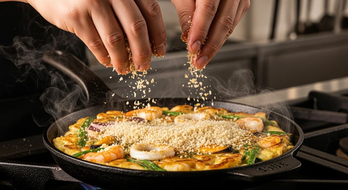 식어도 맛있는 파전? 추가 바삭 비법 대공개!