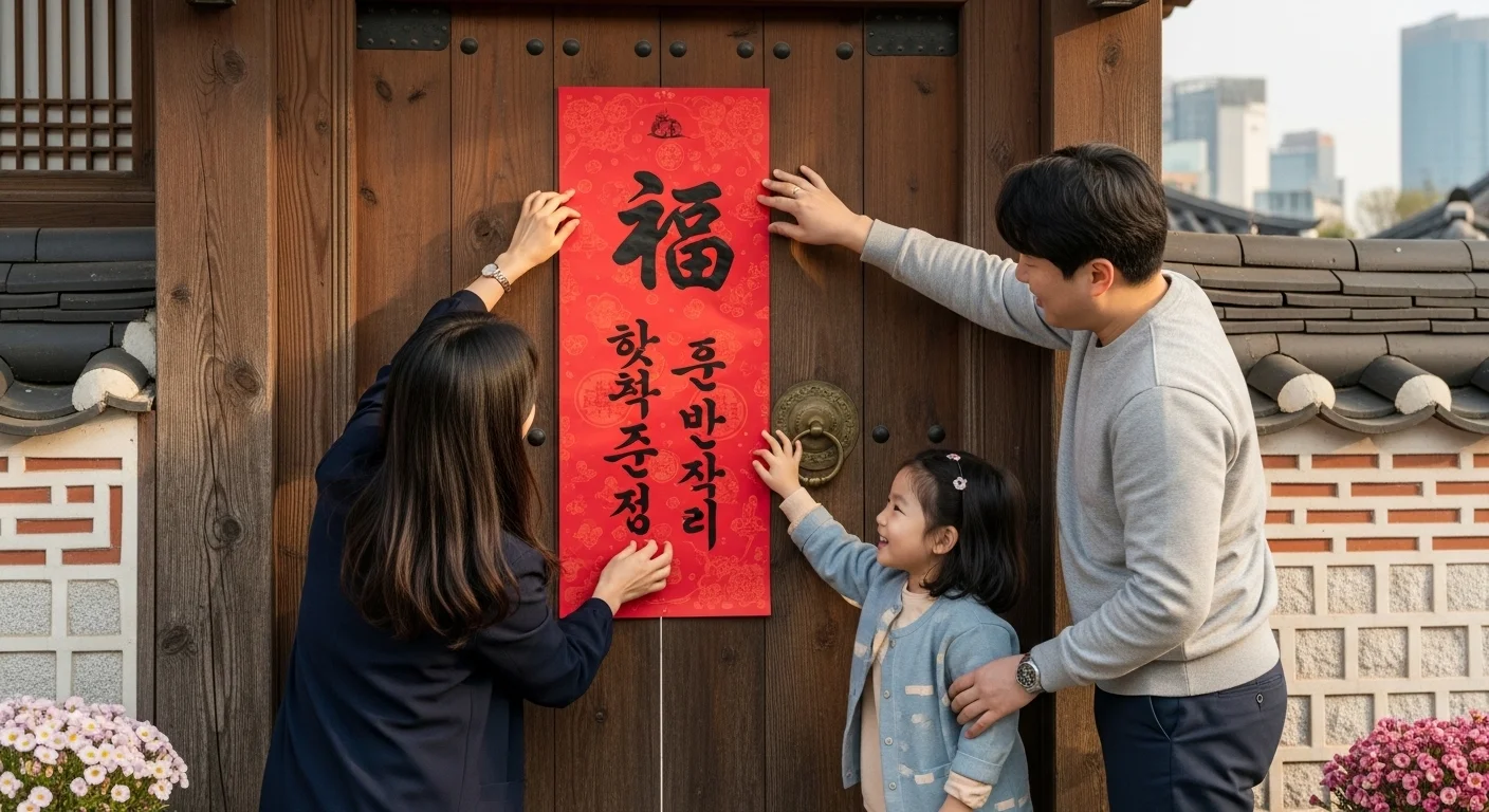 입춘첩, 언제 어떻게 붙여야 할까요?