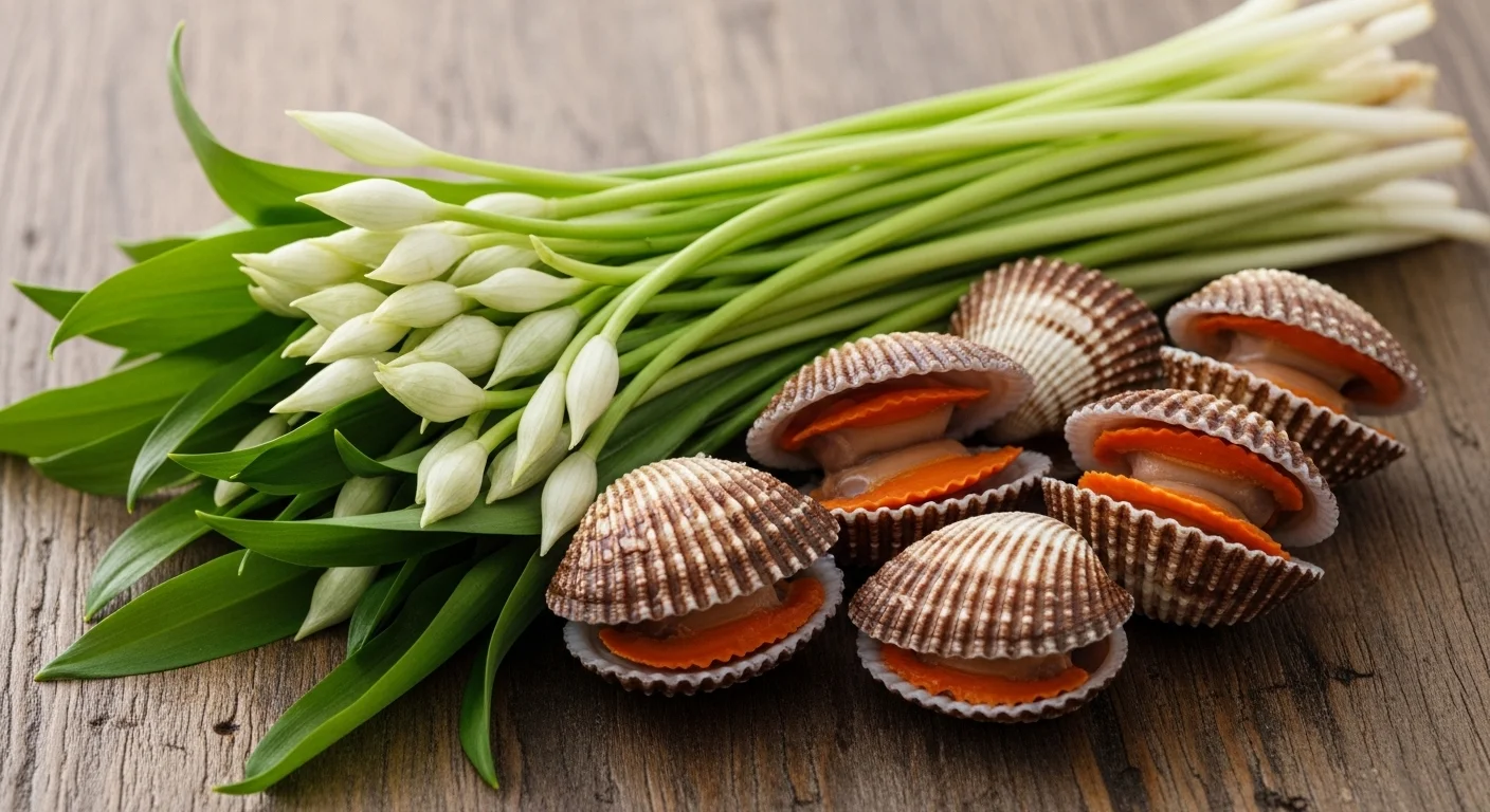 쫄깃한 꼬막과 향긋한 달래, 핵심 원재료 분석