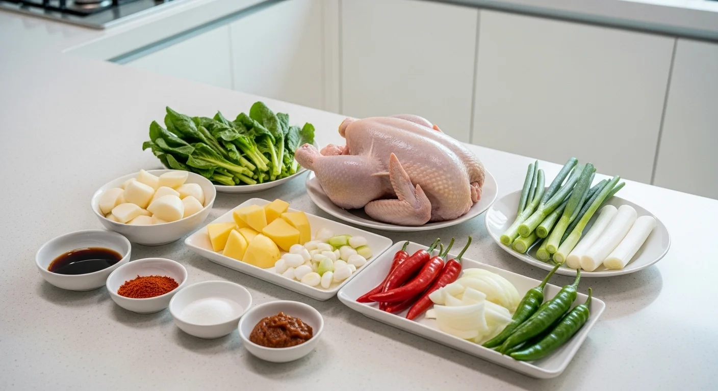 우리 집 주방을 빛낼 닭볶음탕 재료 준비