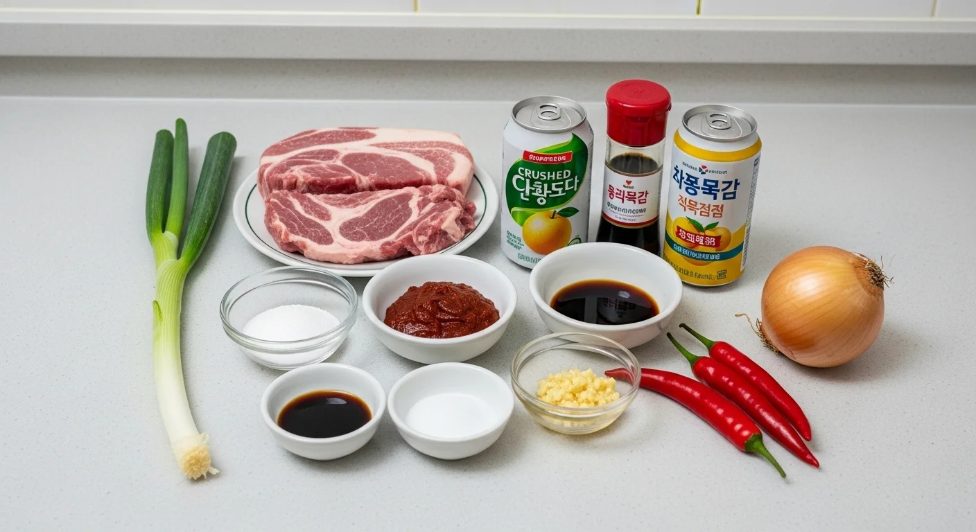 집에서 만드는 류수영 제육볶음, 필요한 재료는?