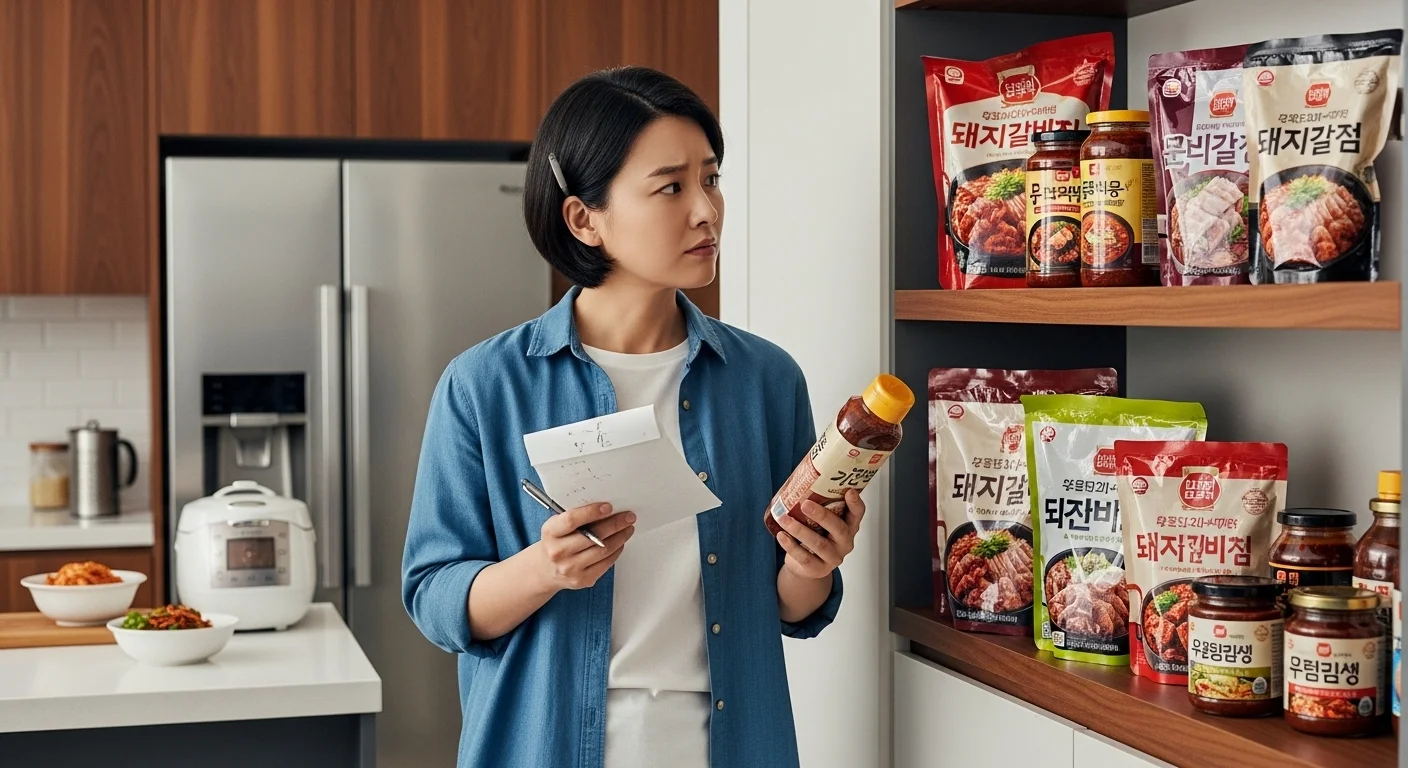 맛을 좌우하는 선택! 시판소스 종류와 용량 가이드